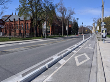 protected bike lane